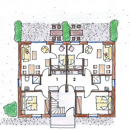 Achter De Höf Whg 2 Appartement Staberdorf